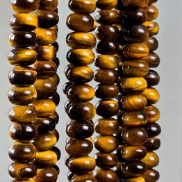 Filo di Occhio di Tigre a Rondella ø 8/8,5 mm