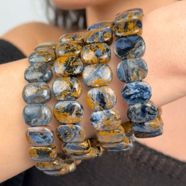 Bracelet on Elastic with Pietersite