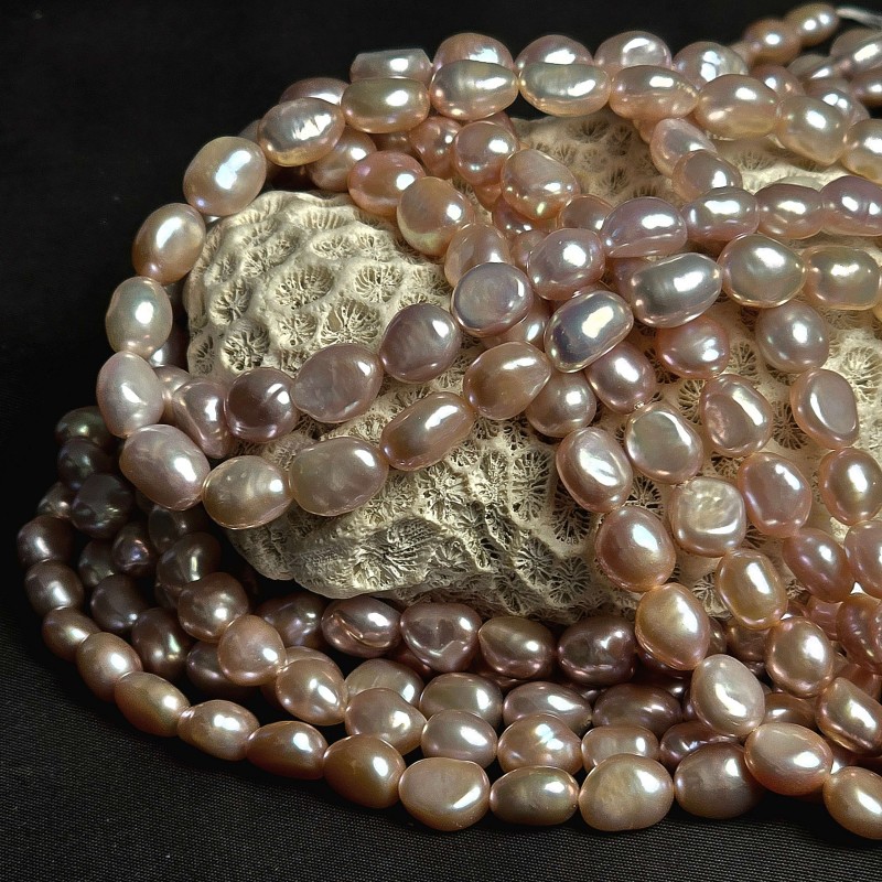 Pearl Thread Violetto Barocche ø 9/10 mm