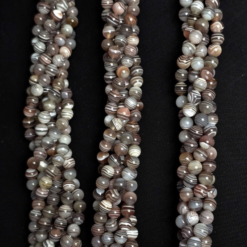 Agata Wire of Botswana Sferica ø 6/6,5 mm