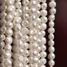 Filo di Perle Bianche Barocche Potatoes ø 6,5/7 mm