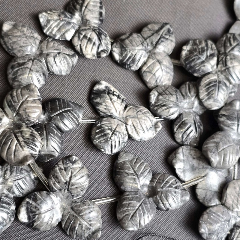 Filo di Marmo Inciso a Trifoglio