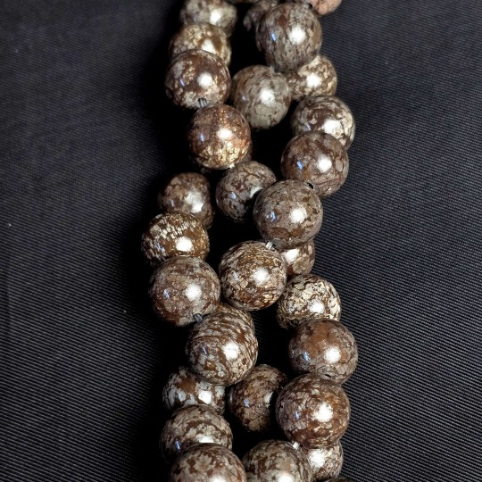 Filo di Riolite Grigio Marrone ø 11,5/12 mm