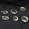 Lot offer 6 quartz stones with inclusions