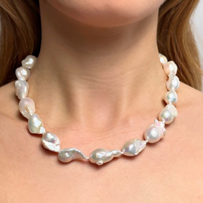 White Freshwater Pearl Necklace