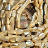 Strand Mother of Pearl Beige Fantasy Shape