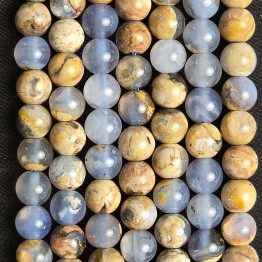 Offerta Lotto 7 Fili Calcedonio con Matrice ø 6 / 6,5 mm