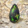 Ethiopian Black Opal Stone Cabochon Drop Ct.5.68