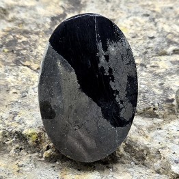 Stone of Pirite in Black Skirt Matrix