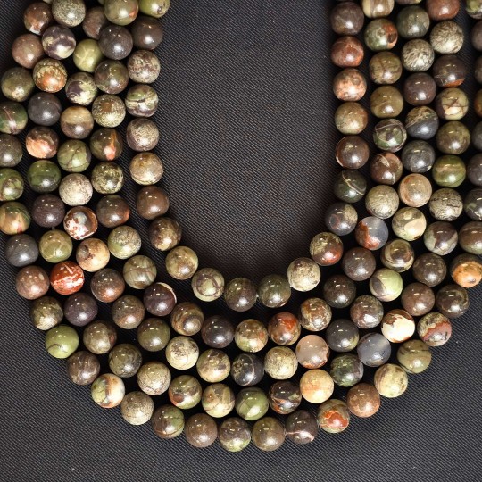 Filo di Riolite Sferica Liscia ø 8/8,5 mm