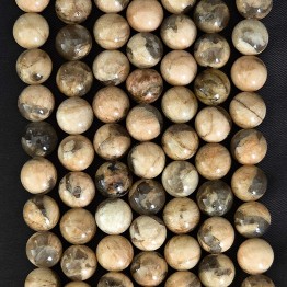 Spherical Desert Diaspro Thread ø 10 mm