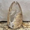 Stone of Quartz with Lodolite Retroincited with 2 Birds Ct. 140,44