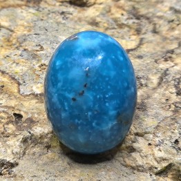 Gemstone of turquoise oval cabochon ct. 26,87