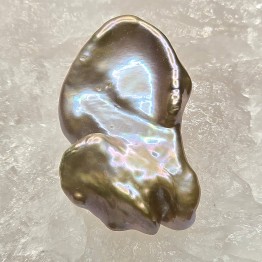 Keshi Pearl Pink Violet ø 35x22 mm