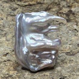 Perla Bianca Barocca con Nucleo ø 29,5x25,5 mm