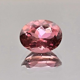 Oval Rubellite Tourmaline Stone 1.54 Ct.