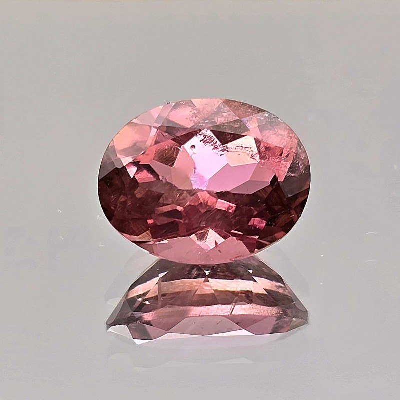 Oval Rubellite Tourmaline Stone 1.54 Ct.