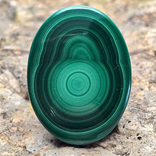 Stone of Malachite Cabochon Oval 65,20 Ct.