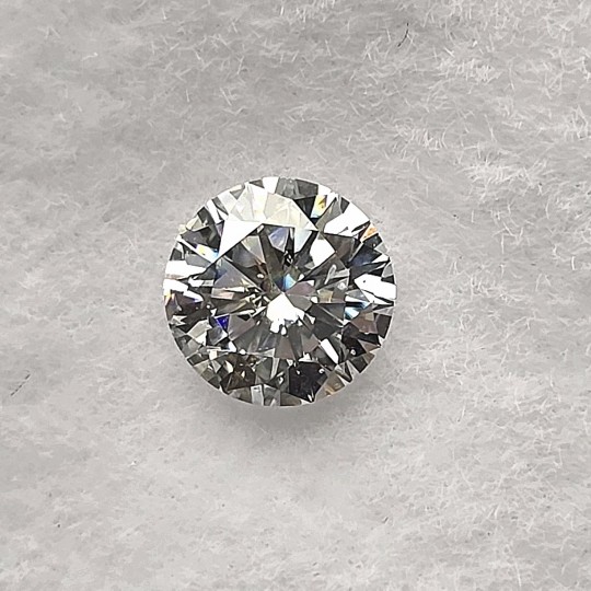Gemstone Lab. Grown Diamond CT. 0.62 Ø 5.35 mm
