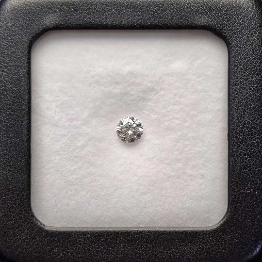 Gemstone Lab. Grown Diamond CT. 0.62 Ø 5.35 mm