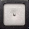 Gemstone Lab. Grown Diamond CT. 0.62 Ø 5.35 mm