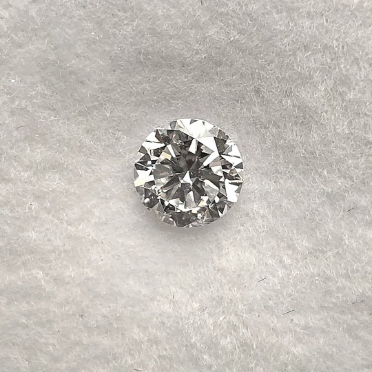 Gemstone Lab. Grown Diamond CT. 0.61 Ø 5.30 mm