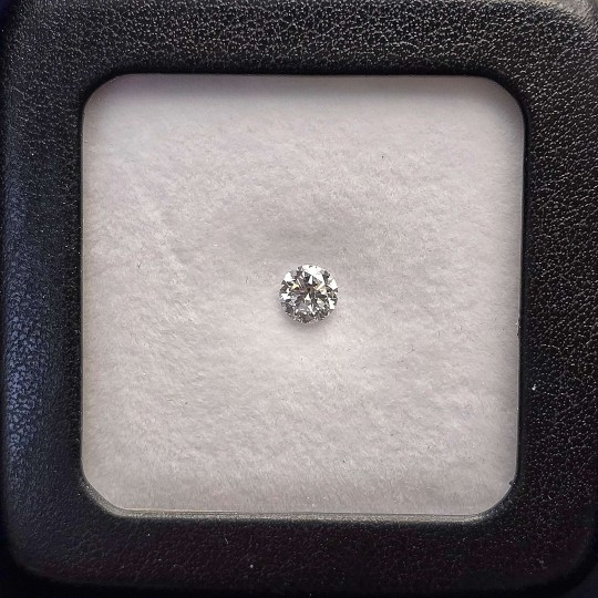 Gemstone Lab. Grown Diamond CT. 0.61 Ø 5.30 mm