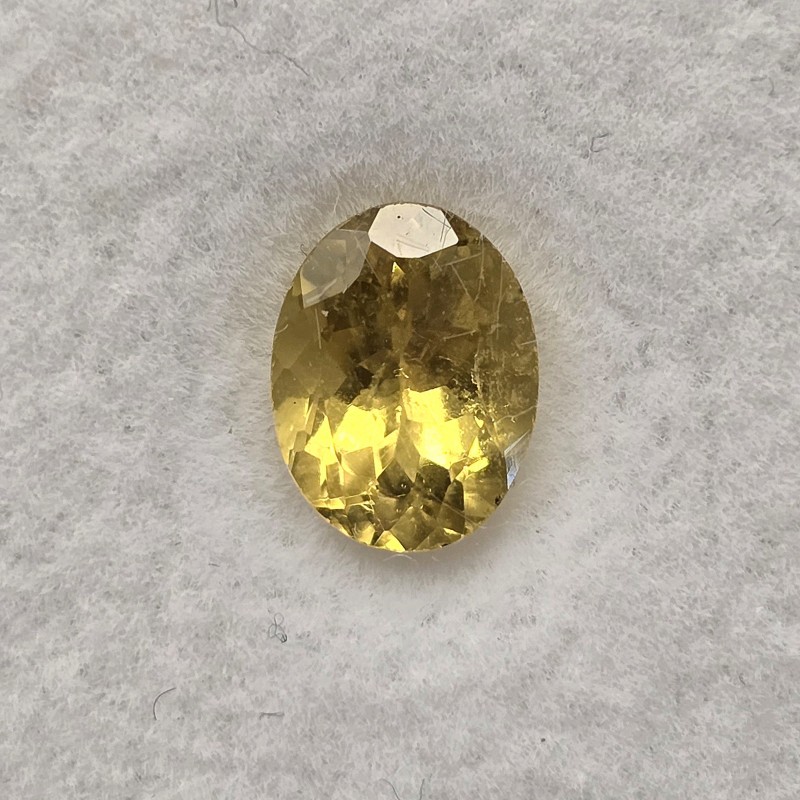 Stone of Tormalina Gialla Oval 1,44 Ct.