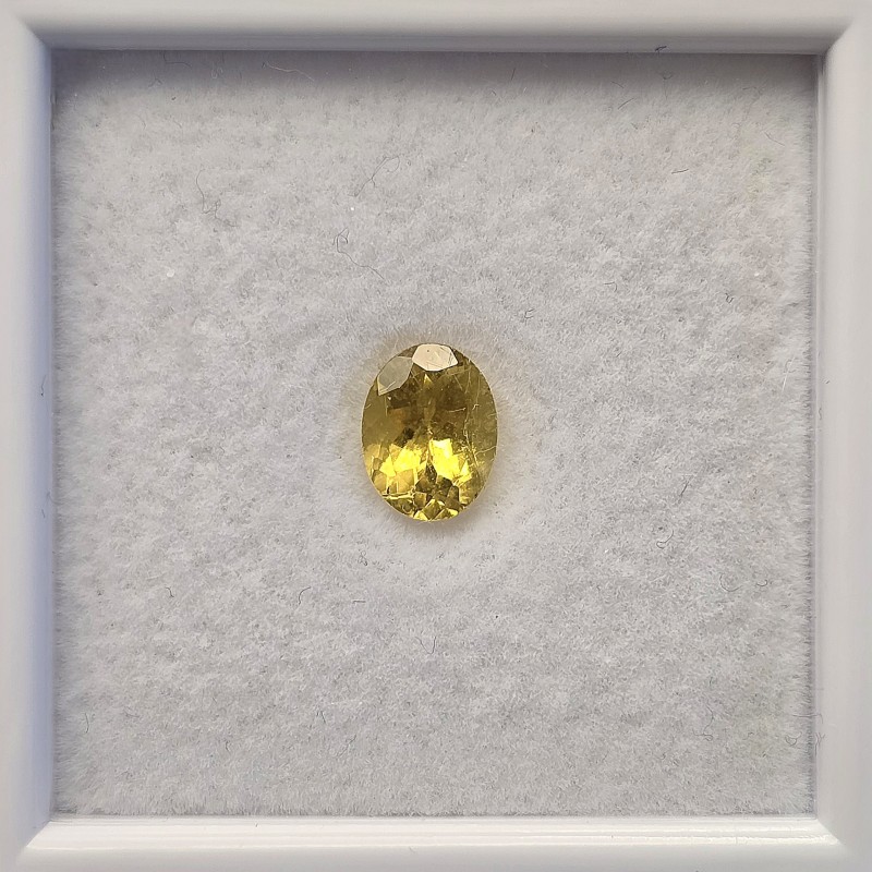 Stone of Tormalina Gialla Oval 1,44 Ct.