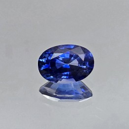 Pietra di Zaffiro Blu Ovale Ct. 0,649