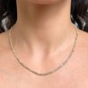Diamond Necklace Grey Yellow 13,5 Ct.