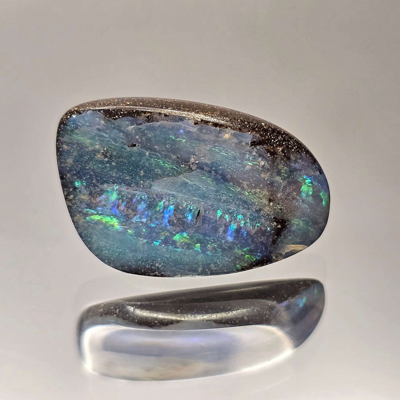 Pietra Opale Boulder Australiano Cabochon Sasso