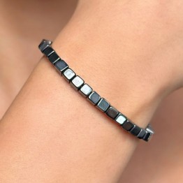 Ematite Bracelet in Cubetto