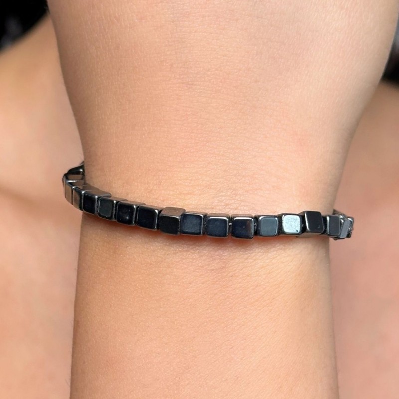 Ematite Bracelet in Cubetto