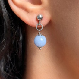 Pendant earrings by Angelite Sferica