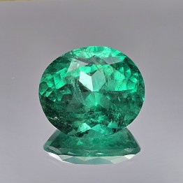 Stone of Emerald Colombian Oval Faccettato
