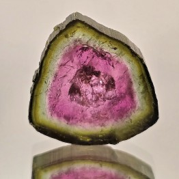 Gemstone Sectional of Tromalina Watermelon 21.93 ct.