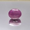 Ruby Stone Asteria Cabochon Oval 3.54 Ct.