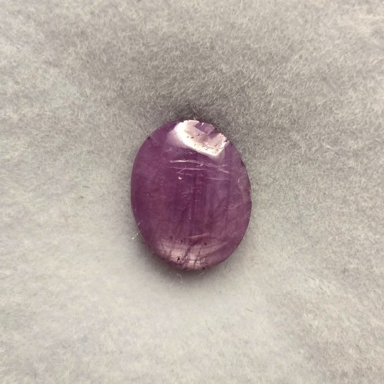 Ruby Stone Asteria Cabochon Oval 3.54 Ct.