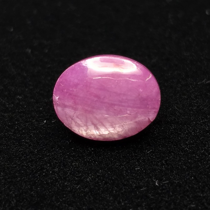 Ruby Stone Asteria Cabochon Oval 3.54 Ct.