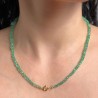 Emerald Necklace in Washer 71 Ct.