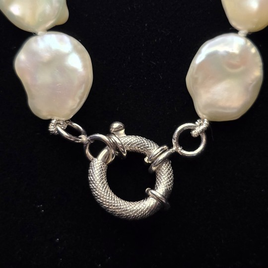 Collana Perle Keshi Leggermente Scalare