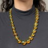 Collana di Ambra Mesoamericana Sferica