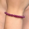 Ruby Bracelet with Layer ø 4,5/5.5 mm