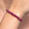 Ruby Bracelet with Layer ø 4,5/5.5 mm