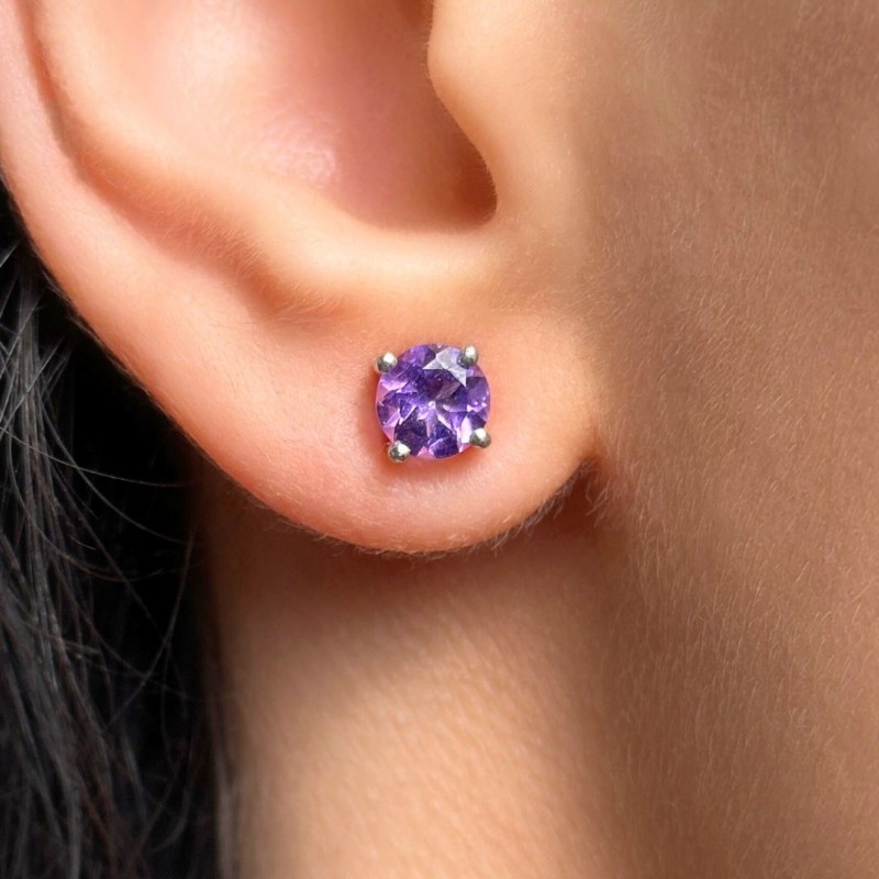 Orecchini a Lobo di Ametista