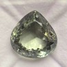 Pietra di Prasiolite a Goccia Bombata 22,93 Ct.