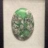 Stone of Variscite Cabochon Oval 116,47 Ct.