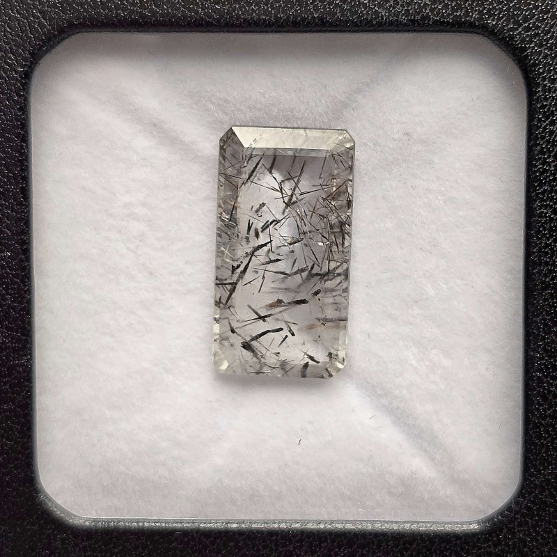 Quartz Stone with Lepidocrocite and Rectangular Ematite