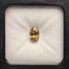 Gemstone of intense yellow zircon 3.57 ct.